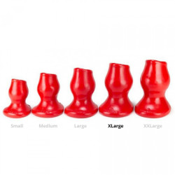 Oxballs Plug Pig-Hole Fuck XL 14 x 8.5cm Rouge